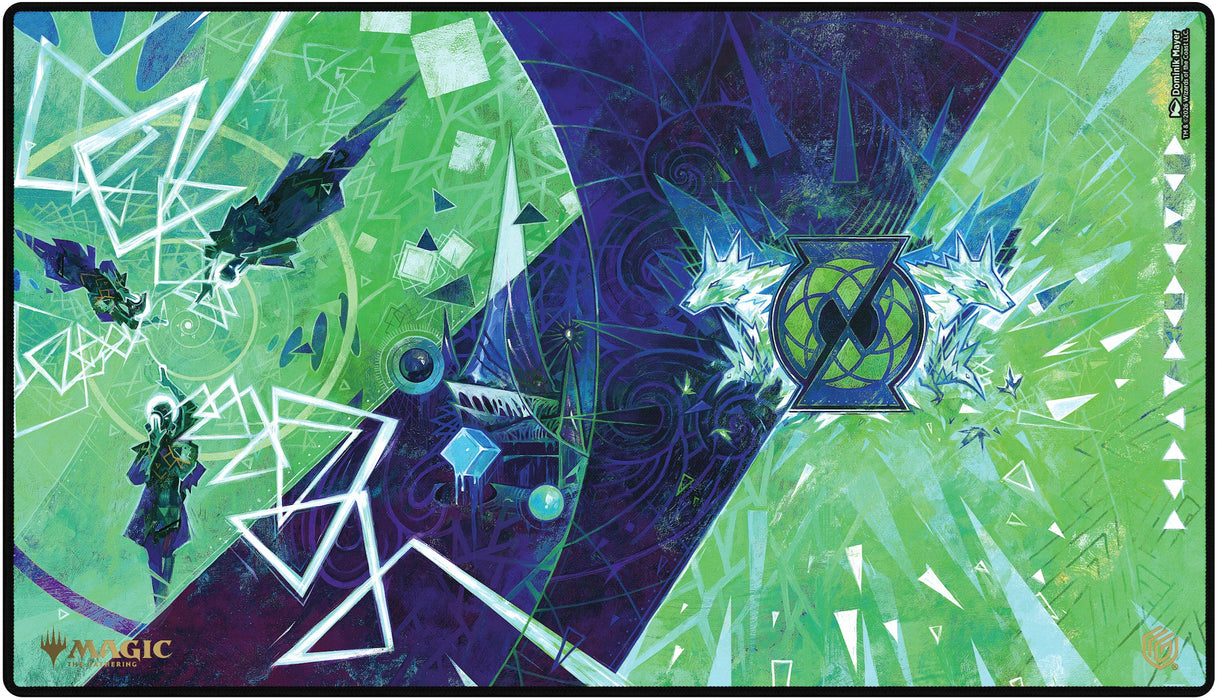 UG Playmat MTG Secrets of Strixhaven - Quandrix