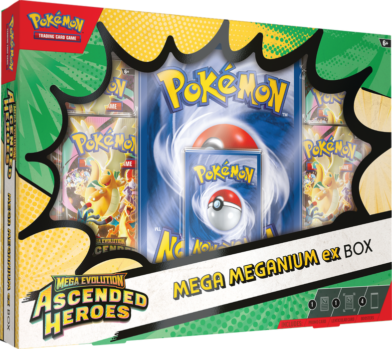 Pokemon Ascended Heroes: Mega Meganium EX Box