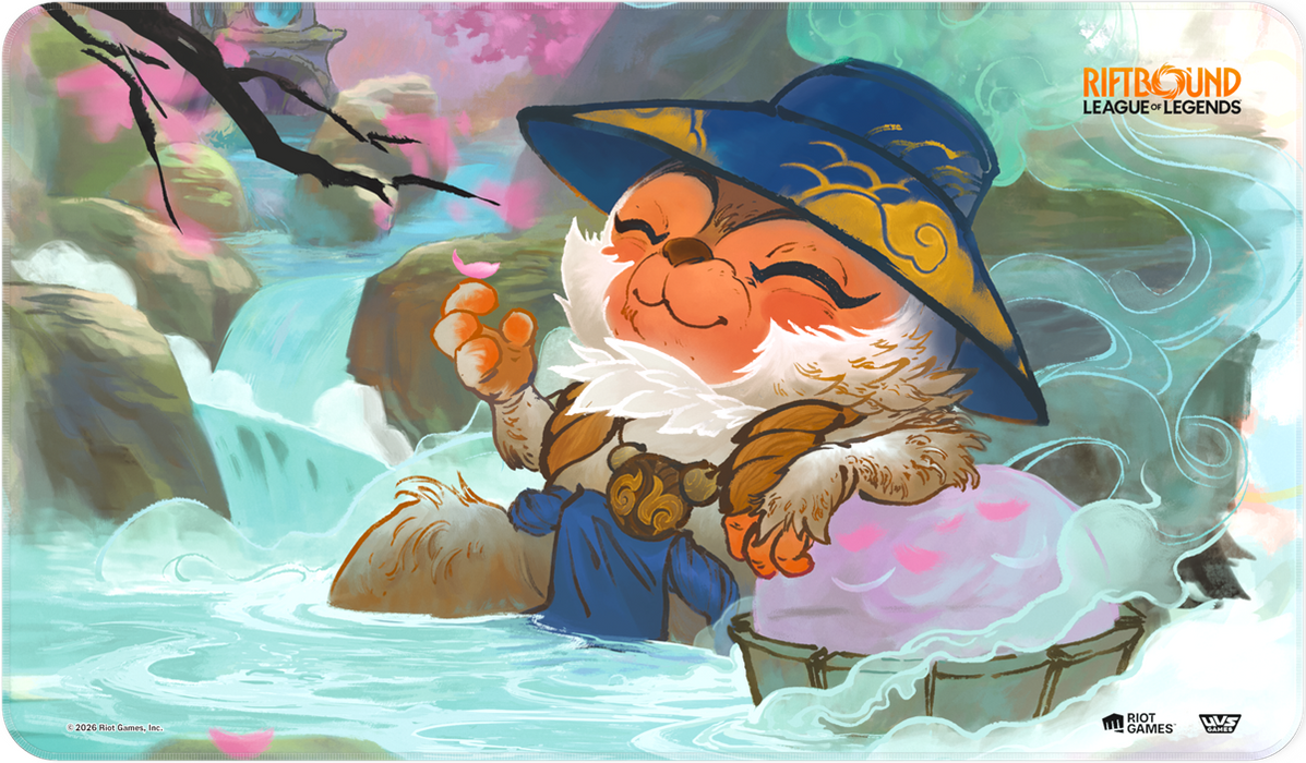 RIFTBOUND LEAGUE OF LEGENDS TCG SPIRITFORGED PLAYMAT - SPIRIT BLOSSOM TEEMO