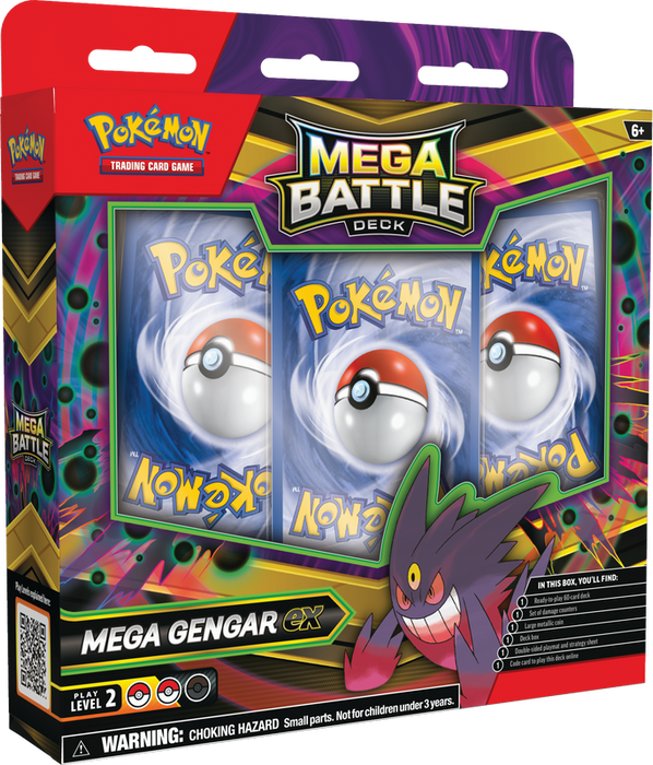 Pokemon Mega Battle Decks GENGAR EX