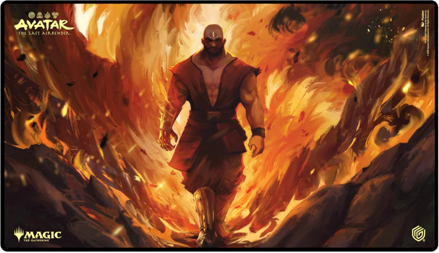 UG PLAYMAT MTG AVATAR: THE LAST AIRBENDER - Combustion Man