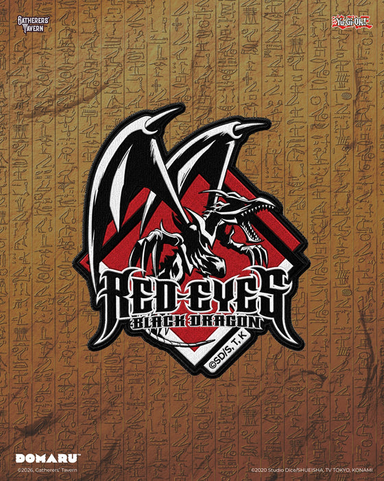 Gatherer's Tavern - Yu-Gi-Oh! Sumi Style: Red-Eyes Black Dragon Domaru Deco Patch