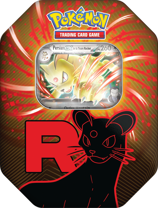 POKEMON FRENCH TEAM ROCKET TIN