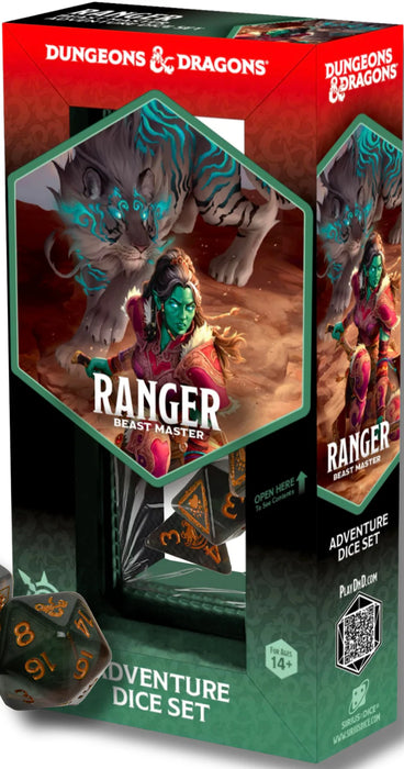 Dungeons & Dragons Adventure Dice - Ranger Beast Master | Sirius Dice