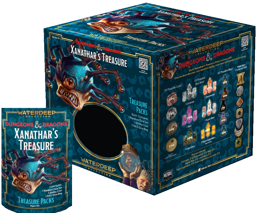 Dungeons & Dragons Xanathar's Treasure Packs — Boutique Awesome