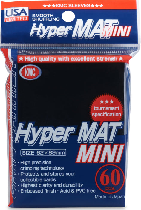 KMC MINI HYPER MATTE BLACK 60CT