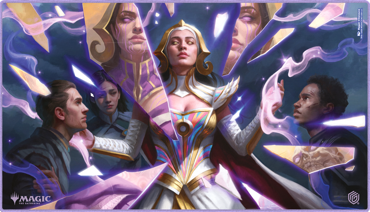 UG Playmat MTG Reality Fracture - White Mythic
