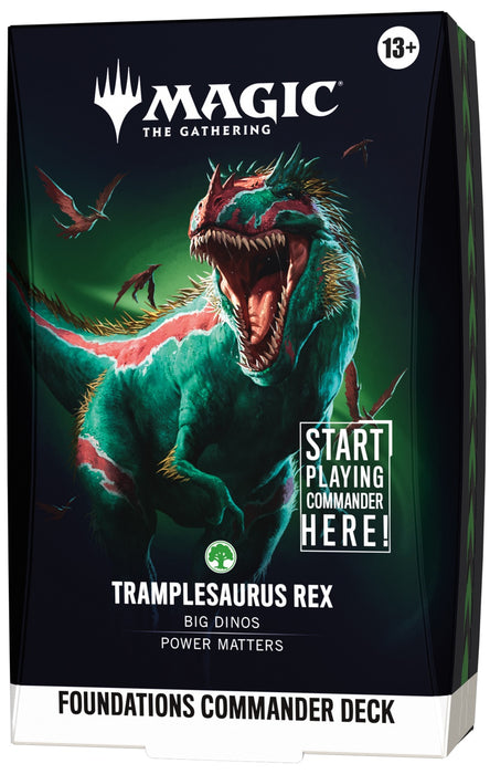 MTG Foundations Commander Deck - Tramplesaurus Rex