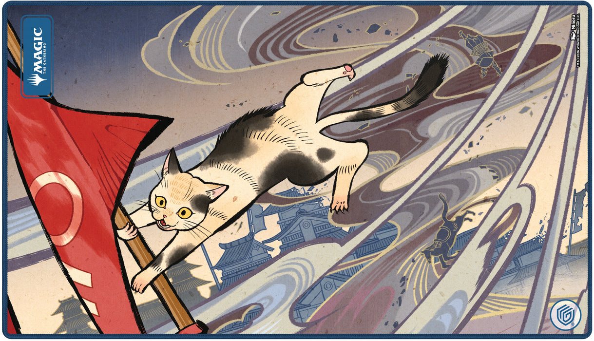 UG Playmat MTG Secrets of Strixhaven - Blue Mythic 2 (Alternate Art)
