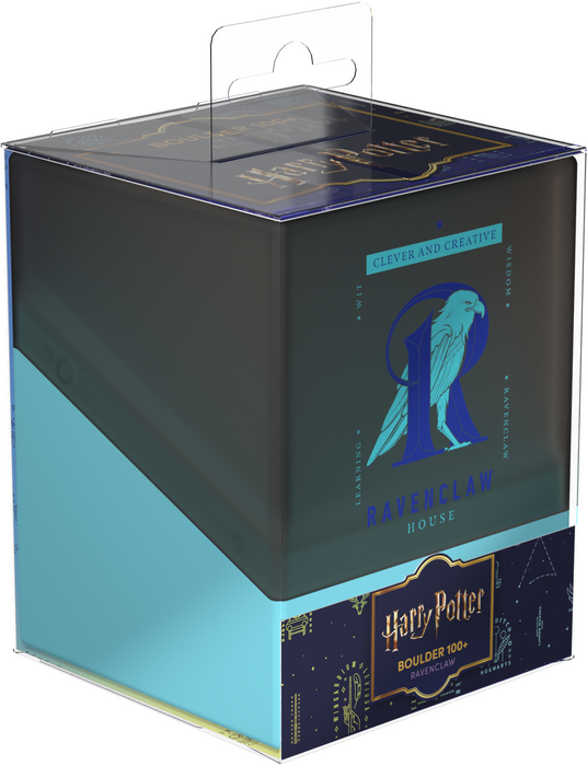 Ultimate Guard DECK CASE BOULDER 100+ HARRY POTTER 4 HOUSES RAVENCLAW