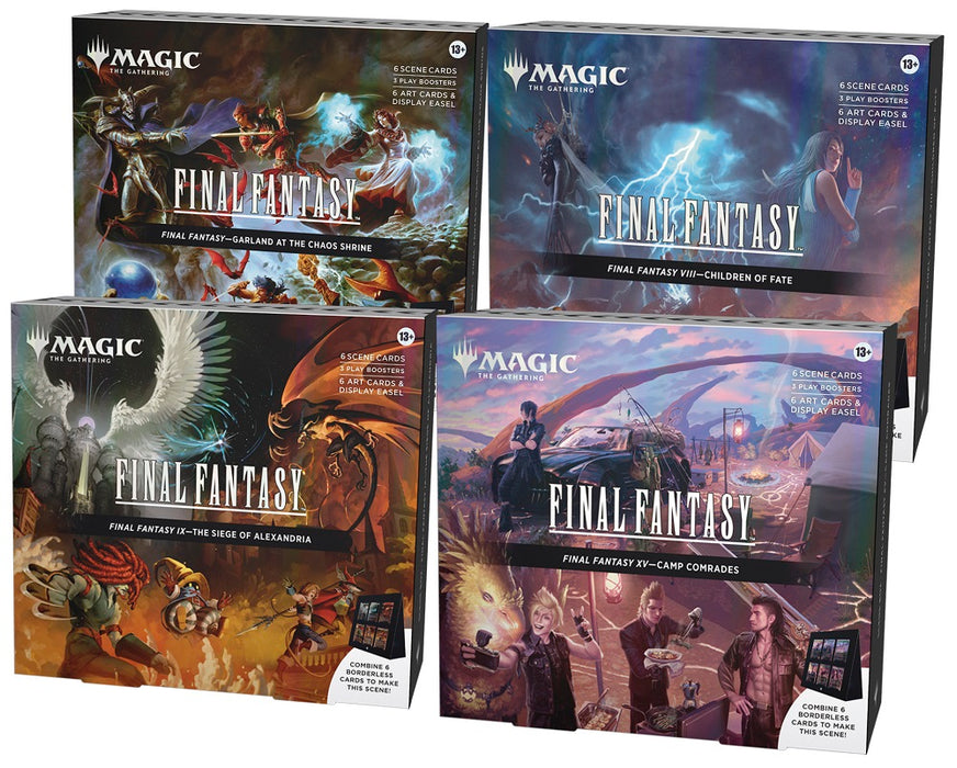 MTG Final Fantasy Scene Box (Set of 4)