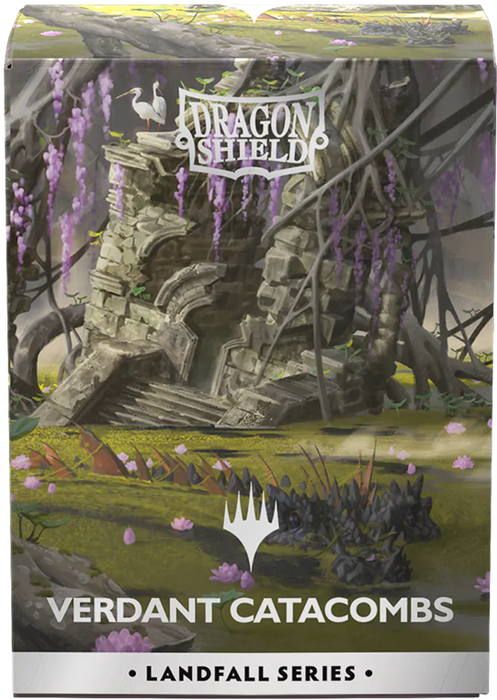 Dragon Shield Sleeves: Landfall Series - Dual Matte Art - Verdant Catacombs