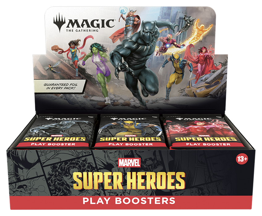 MTG MARVEL SUPER HEROES PLAY BOOSTER BOX