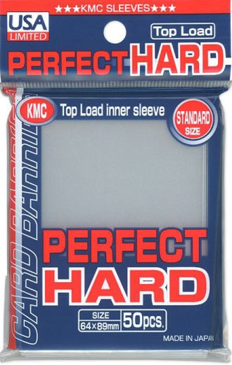 KMC - Perfect Hard (Perfect Fit Hard) Sleeves - 50 count