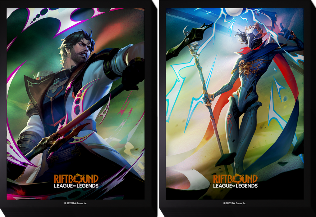 Riftbound League OF Legends TCG Vendetta Art Sleeves #2 100CT