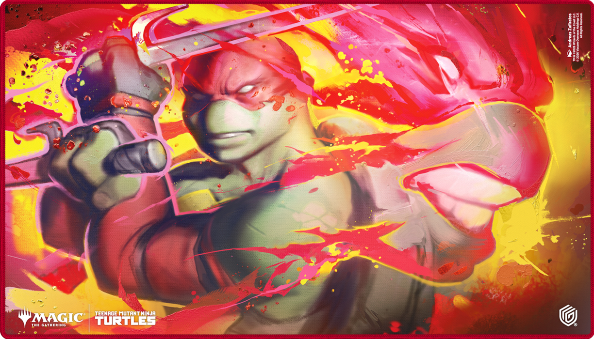 UG PLAYMAT MTG TEENAGE MUTANT NINJA TURTLES - RAPHAEL'S TECHNIQUE