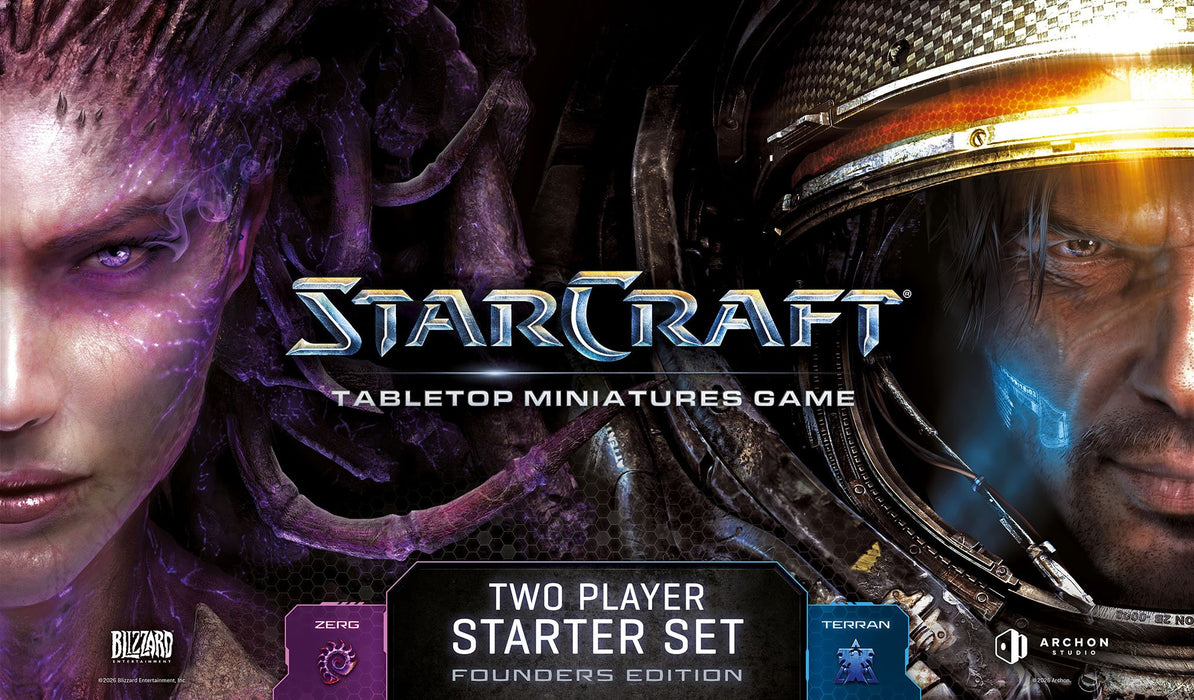 STARCRAFT Two Player Starter Set Founder's Edition