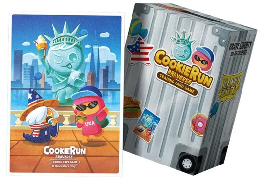 DRAGON SHIELD SLEEVES MATTE ART COOKIE RUN LIBERTY 100CT