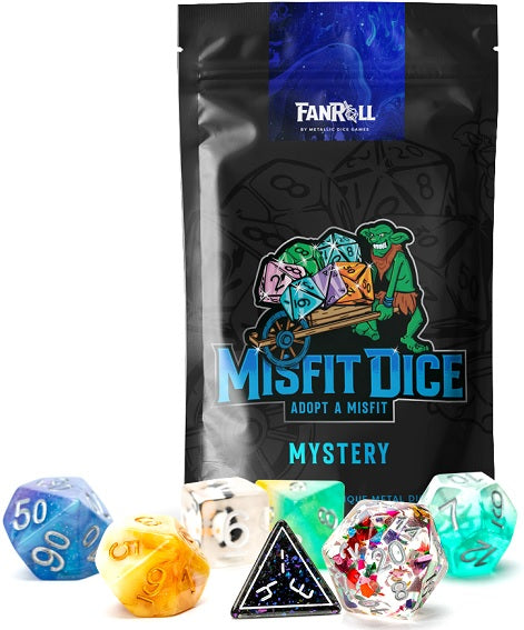 Mystery Misfit 7 Dice Set - Resin