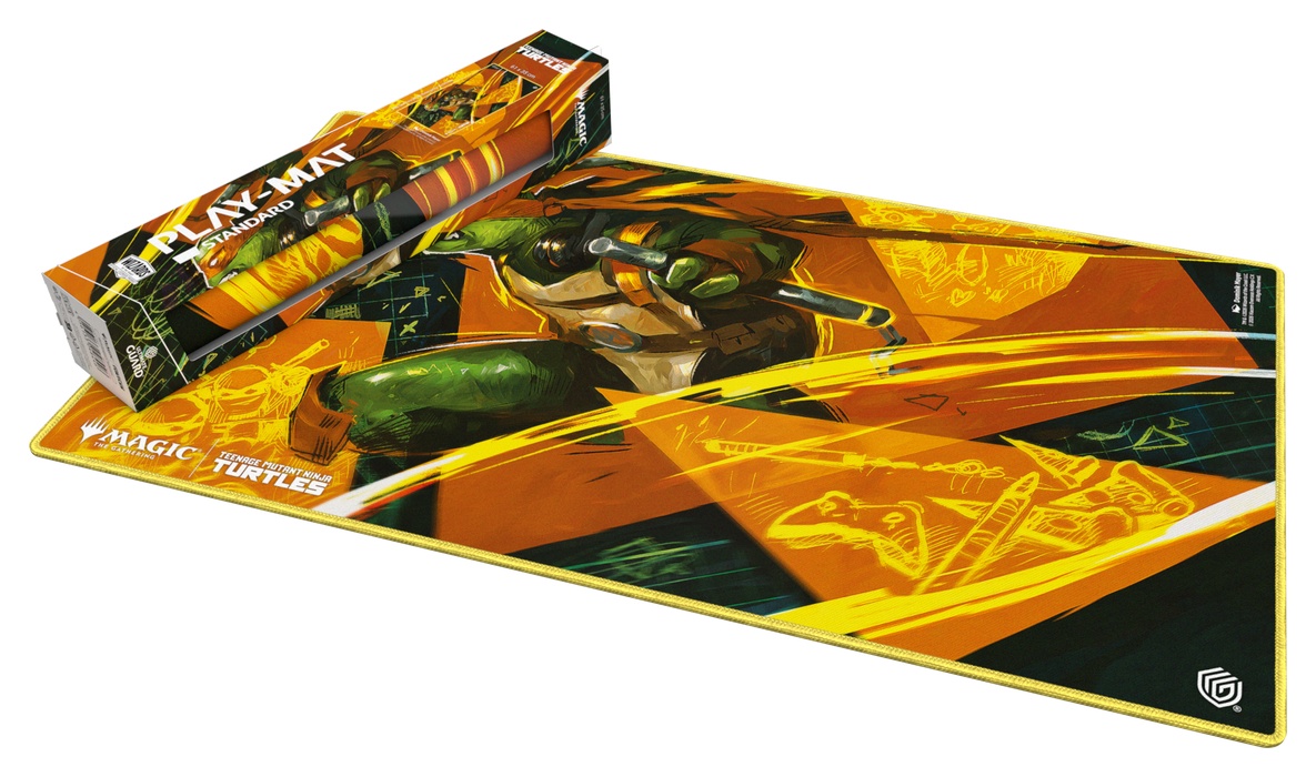 UG PLAYMAT MTG TEENAGE MUTANT NINJA TURTLES - MICHELANGELO'S TECHNIQUE