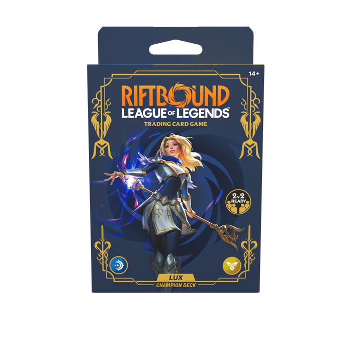 RIFTBOUND League of Legends TCG Legacy - Champion Deck: Lux