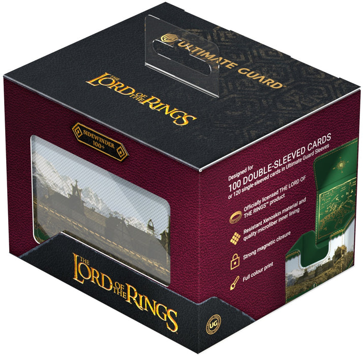 UG DECK CASE SIDEWINDER 100+ XENOSKIN LOTR PLACES OF MIDDLE EARTH - ROHAN