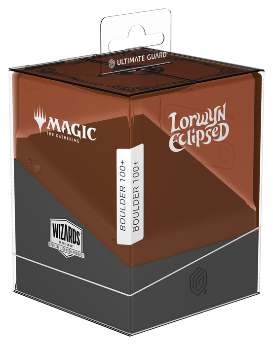 UG DECK CASE BOULDER 100+ MTG LORWYN ECLIPSED - RED/BLACK