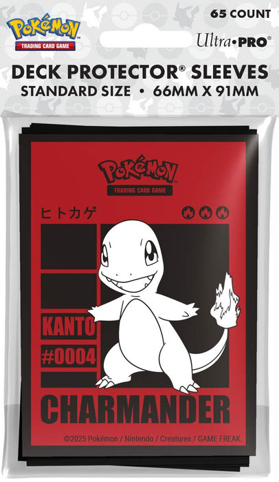 Ultra Pro Pokemon Charmander 2025 Sleeves