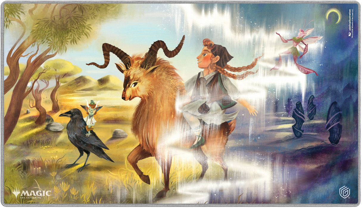 UG PLAYMAT MTG LORWYN ECLIPSED - WHITE MYTHIC (ALT ART)