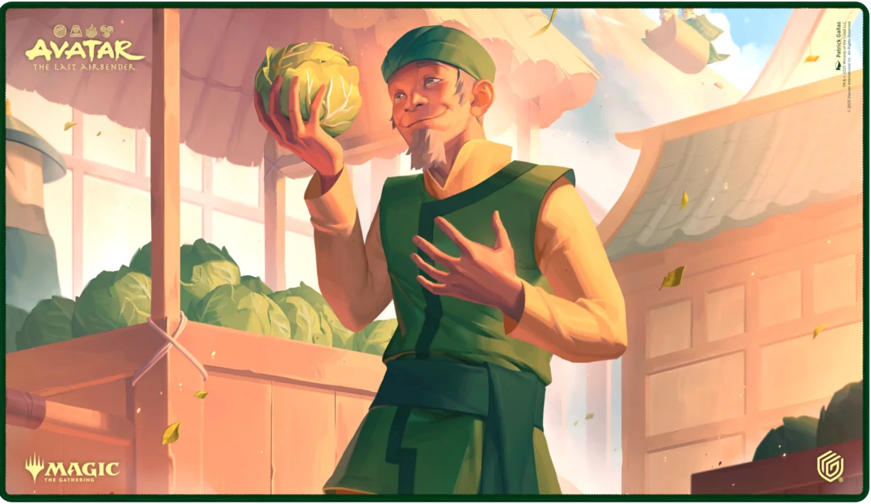 UG PLAYMAT MTG AVATAR: THE LAST AIRBENDER - The Cabbage Merchant
