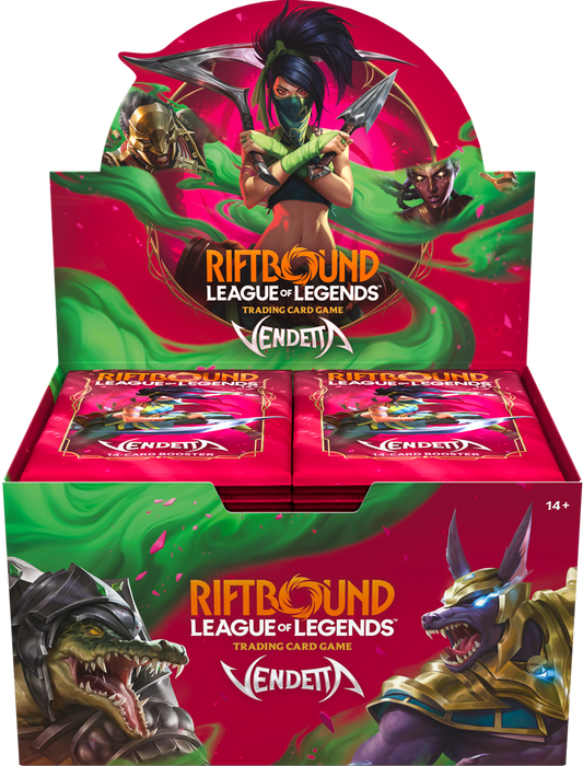 RIFTBOUND League of Legends TCG Vendetta Booster Box