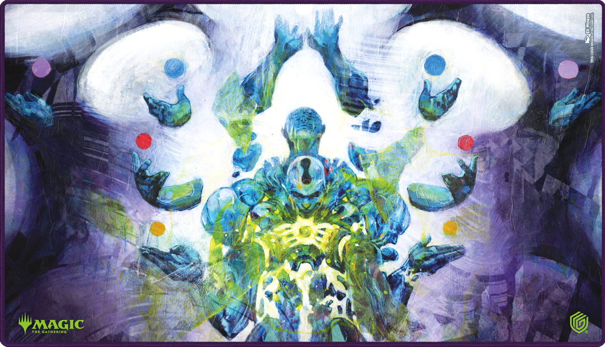 UG Playmat MTG Reality Fracture - Multicolor Mythic