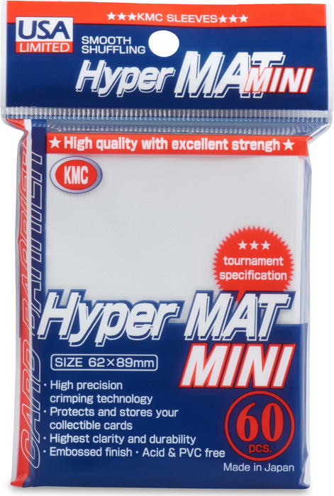 KMC MINI HYPER MATTE WHITE 60CT