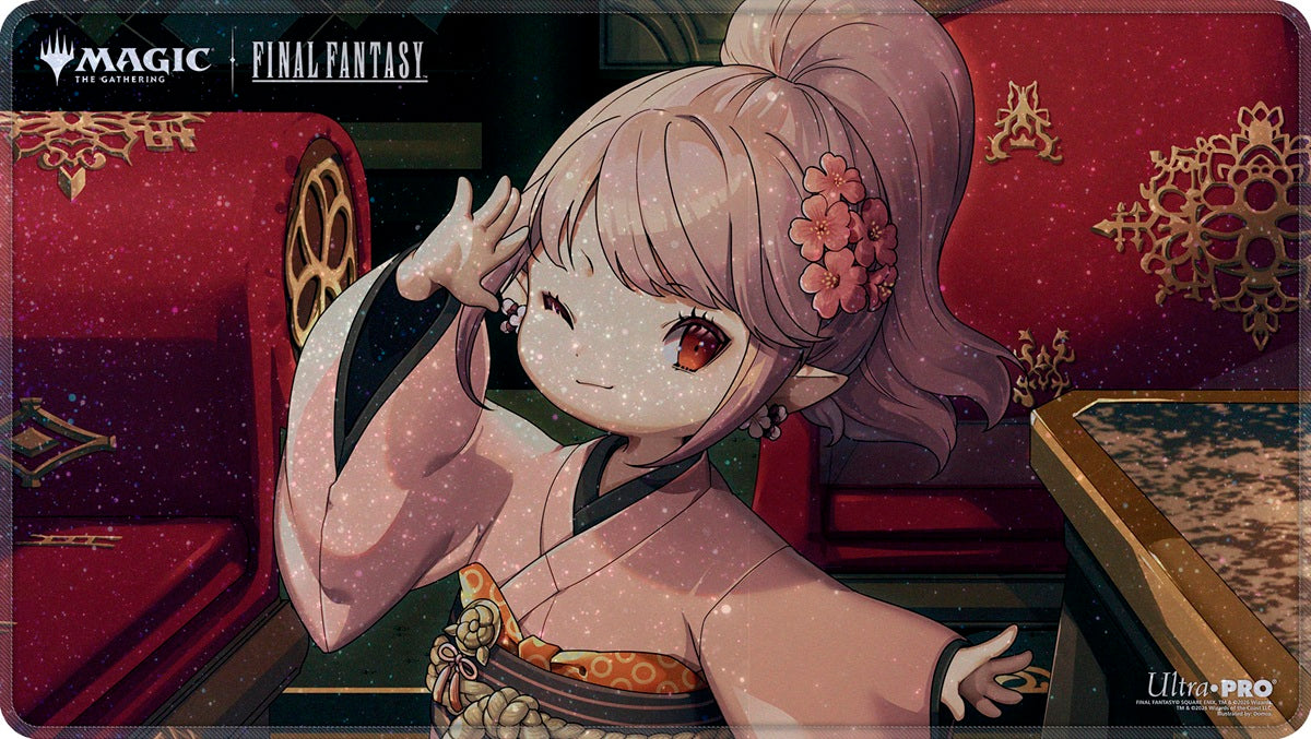 UP PLAYMAT MTG Final Fantasy Tataru Taru Holofoil