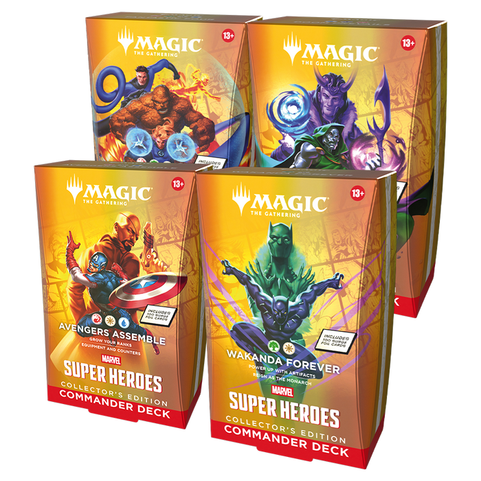 MTG MARVEL SUPER HEROES COMMANDER COLLECTORS EDITION