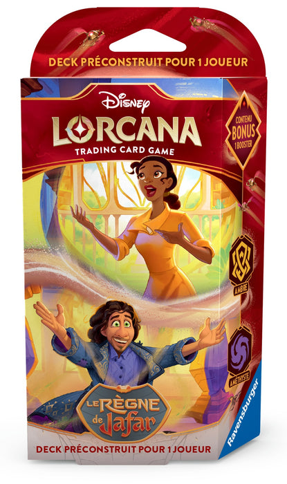 Disney Lorcana: Reign of Jafar - Starter Deck - Amber/Amethyst (Francais)