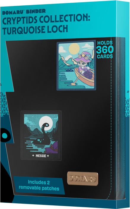 Gatherer's Tavern - Cryptids Collection 9 Pocket Domaru Binder - Turquoise Loch