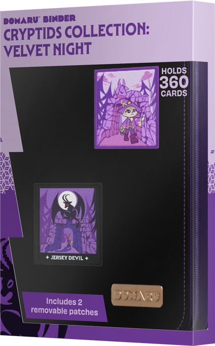 Gatherer's Tavern - Cryptids Collection 9 Pocket Domaru Binder - Velvet Night