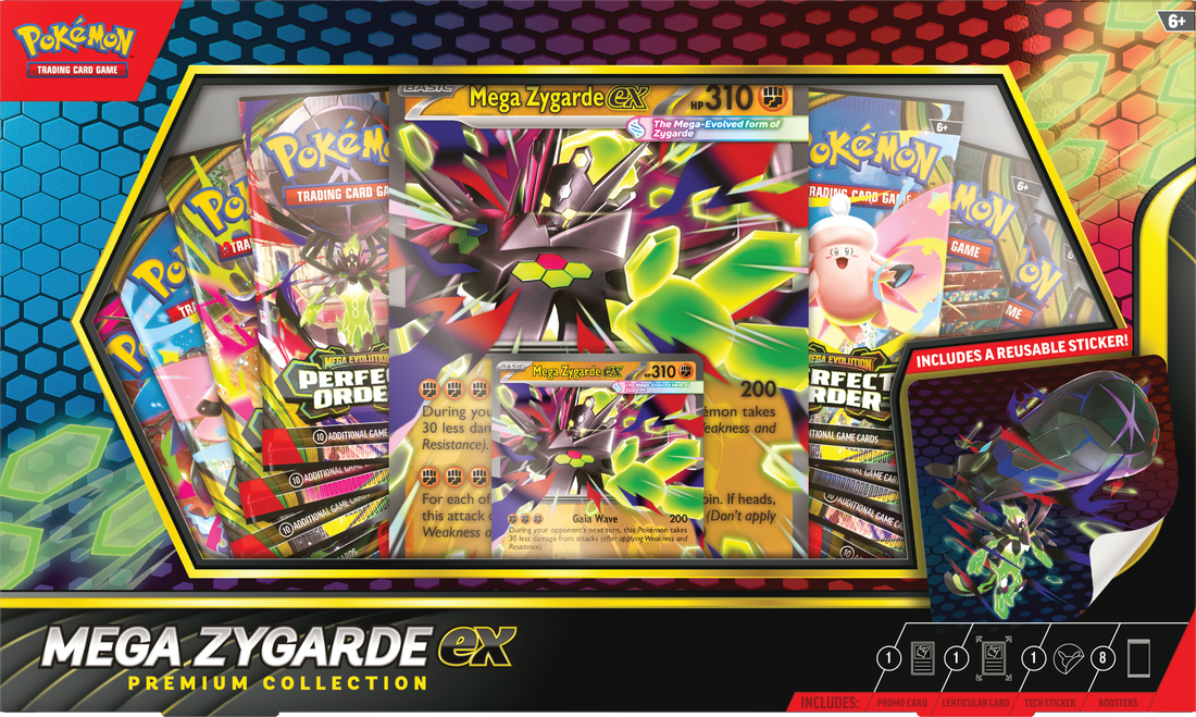POKEMON Mega Zygarde EX Premium Collection