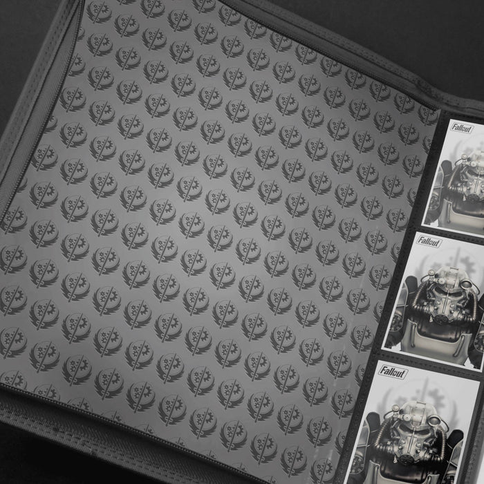 Ultra Pro Zip Binder - FALLOUT BROTHERHOOD OF STEEL BETHESDA