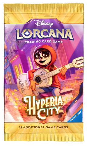 DISNEY LORCANA Set 14 Hyperia City - Booster Pack
