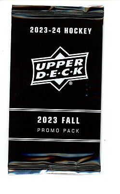 2023 Upper Deck Hockey Fall Expo Black Promo Pack