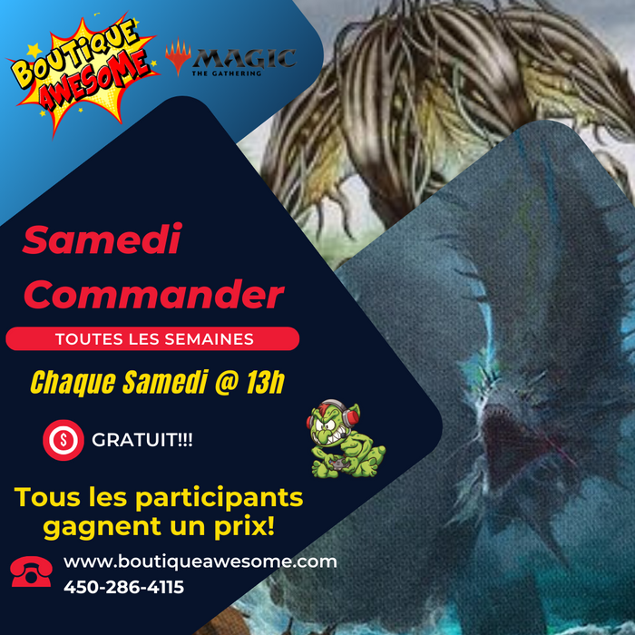 Awesome Samedis Commander GRATUIT!