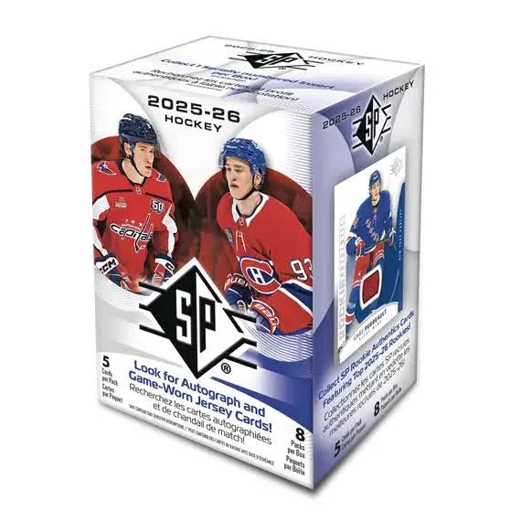 2025-26 UPPER DECK SP Hockey Blaster Box