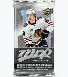 2026-27 UPPER DECK MVP Hockey Retail Pack