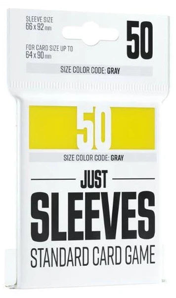 Gamegenic Just Sleeves (50 ct) Yellow