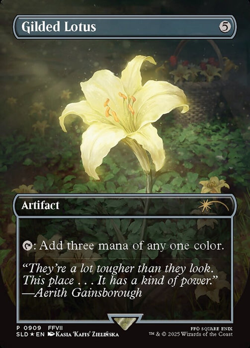 Secret Lair Drop: Secret Lair x Final Fantasy : Gilded Lotus - Rainbow Foil Edition