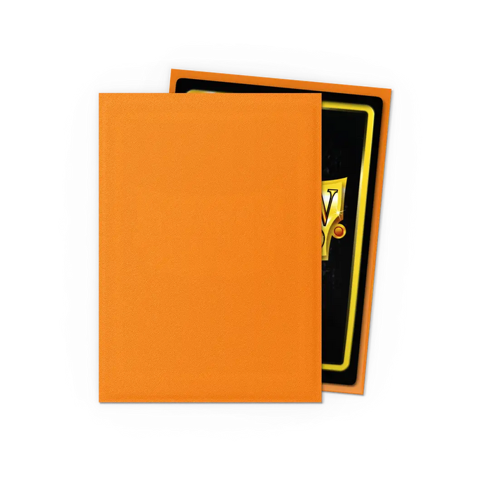 Dragon Shield Matte Sleeves - Orange