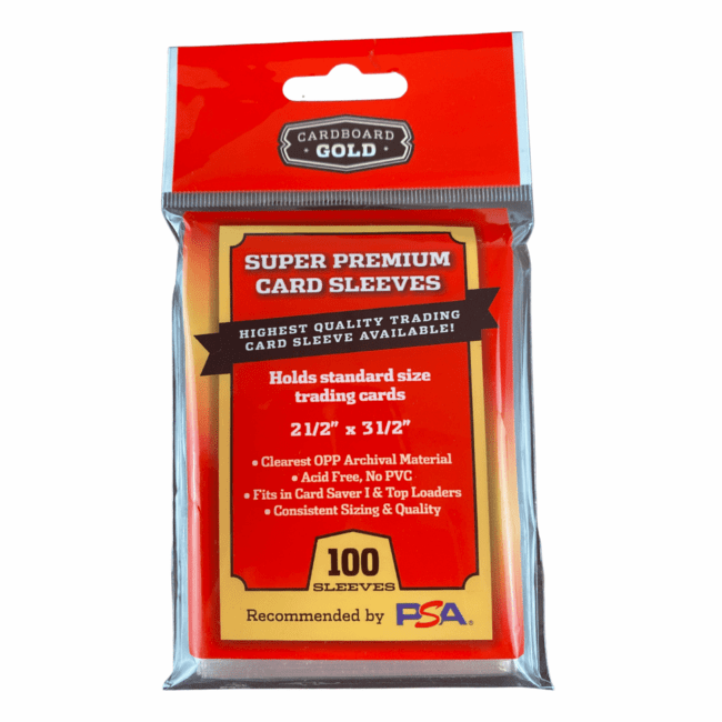 Cardboard Gold - Super Premium Card Sleeves for Standard Size Trading Cards