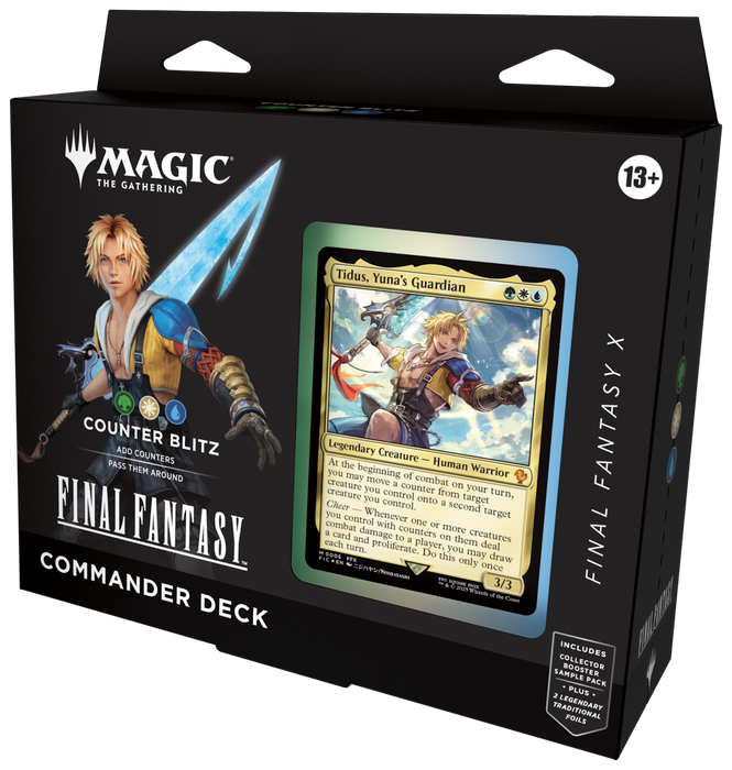 FINAL FANTASY: Commander - Commander Deck - X Counter Blitz